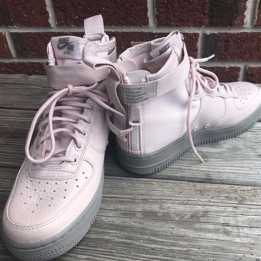 Nike Air Urban Utility High Top Sneakers Pink 8